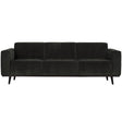Statement 3 Zits Bank 230 Cm Brede Platte Rib Graphite van BePureHome – Luxe comfort op maat van PureWonen. Vraag naar de beste prijs.