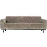 Statement 3 Zits Bank 230 Cm Brede Platte Rib Clay van BePureHome – Luxe comfort op maat van PureWonen. Vraag naar de beste prijs.