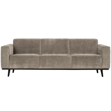 Statement 3 Zits Bank 230 Cm Brede Platte Rib Clay van BePureHome – Luxe comfort op maat van PureWonen. Vraag naar de beste prijs.