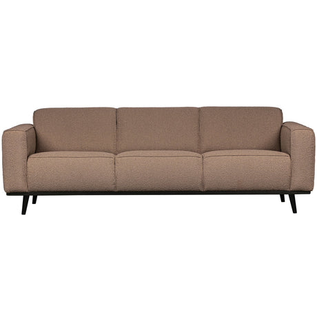 Statement 3 Zits Bank 230 Cm Boucle Nougat van BePureHome - laagste prijs offerte van PureWonen