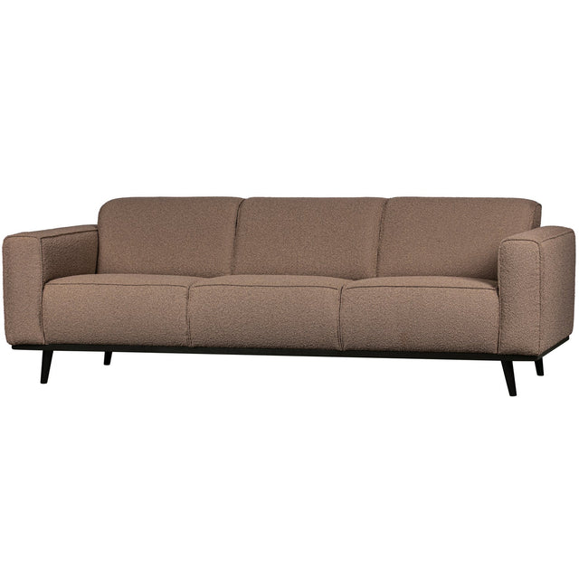 Statement 3 Zits Bank 230 Cm Boucle Nougat van BePureHome - laagste prijs offerte van PureWonen
