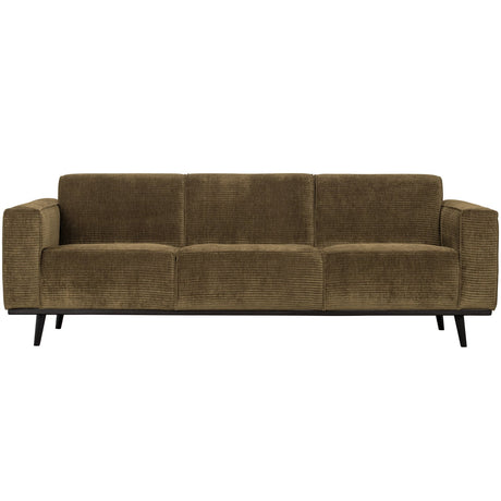 Statement 3 Zits Bank 230 Cm Brede Platte Rib Rock van BePureHome – Luxe comfort op maat van PureWonen. Vraag naar de beste prijs.