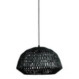 Kace Hanglamp Jute Zwart O45 Cm van WOOOD – Luxe comfort op maat van PureWonen. Vraag naar de beste prijs.