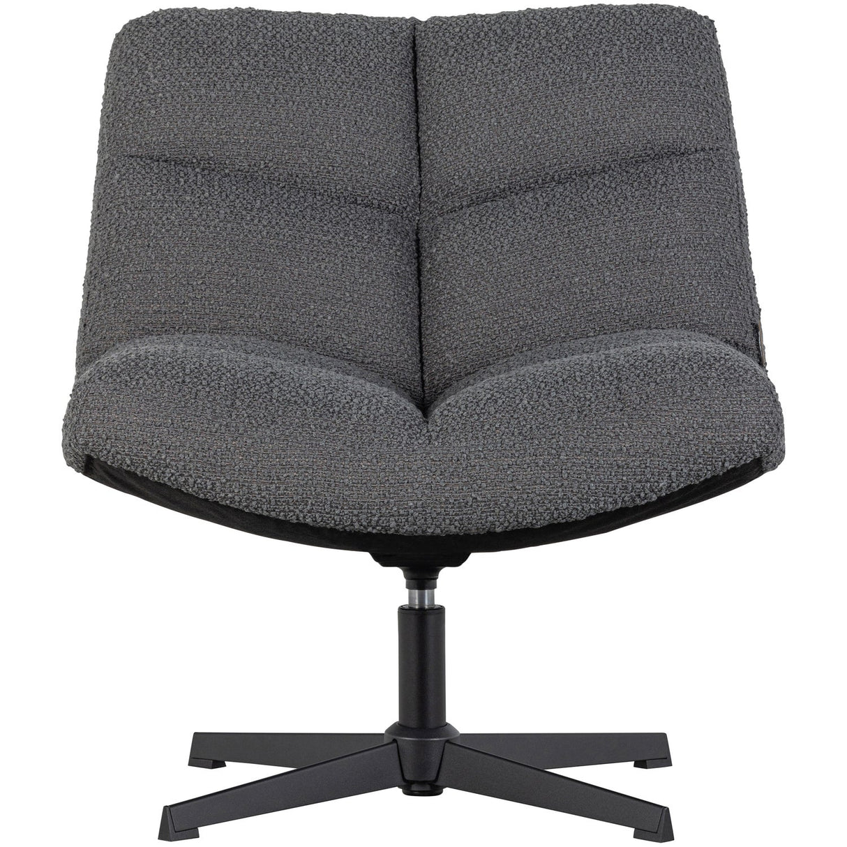 Vinny Draaifauteuil Boucle Antraciet