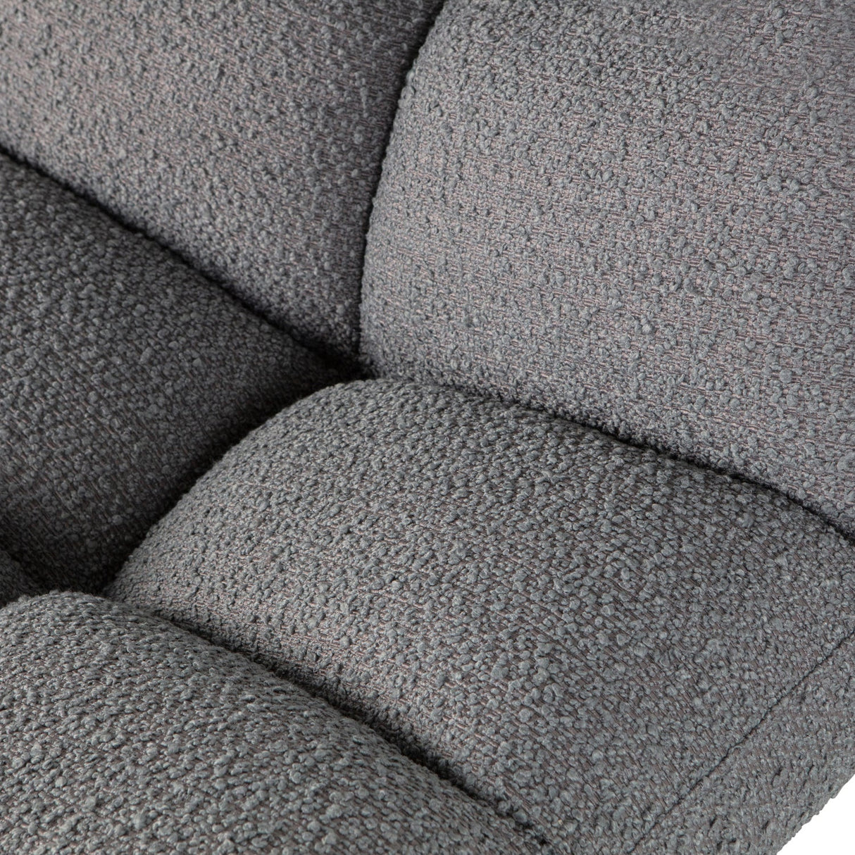 Vinny Draaifauteuil Boucle Antraciet