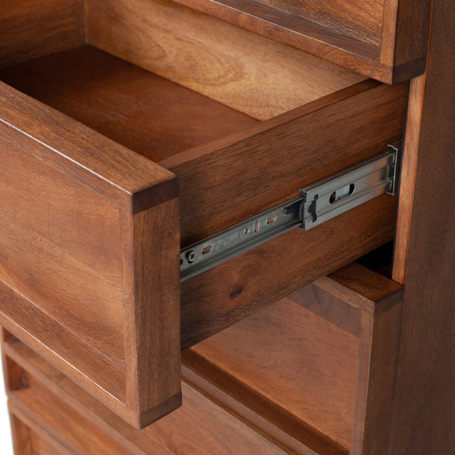 Forrest 5 Ladenkast Mango Hout Naturel van WOOOD – Luxe comfort op maat van PureWonen. Vraag naar de beste prijs.