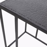 Febe Bijzettafel Buiten U Vorm Metaal Zwart van WOOOD – Luxe comfort op maat van PureWonen. Vraag naar de beste prijs.