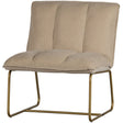 Fie Fauteuil Ribstof Zand van WOOOD – Luxe comfort op maat van PureWonen. Vraag naar de beste prijs.