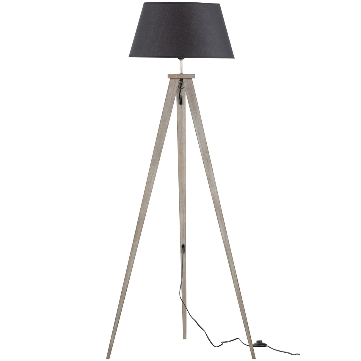 Omar Vloerlamp Zwart