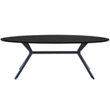 Bruno Eettafel Ovaal Mdf Zwart 220x100 Cm van WOOOD – Luxe comfort op maat van PureWonen. Vraag naar de beste prijs.
