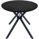 Bruno Eettafel Ovaal Mdf Zwart 220x100 Cm van WOOOD – Luxe comfort op maat van PureWonen. Vraag naar de beste prijs.