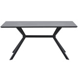 Bruno Eettafel Rechthoek Mdf Zwart 200x90 Cm van WOOOD – Luxe comfort op maat van PureWonen. Vraag naar de beste prijs.