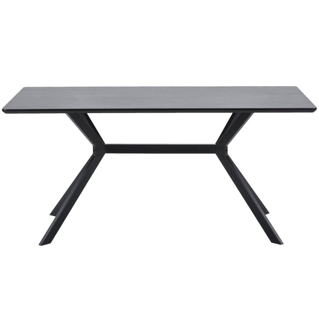 Bruno Eettafel Rechthoek Mdf Zwart 200x90 Cm van WOOOD – Luxe comfort op maat van PureWonen. Vraag naar de beste prijs.