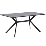 Bruno Eettafel Rechthoek Mdf Zwart 200x90 Cm van WOOOD – Luxe comfort op maat van PureWonen. Vraag naar de beste prijs.