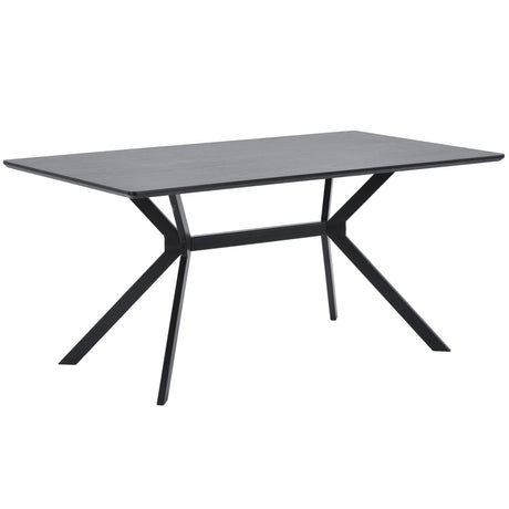 Bruno Eettafel Rechthoek Mdf Zwart 200x90 Cm van WOOOD – Luxe comfort op maat van PureWonen. Vraag naar de beste prijs.