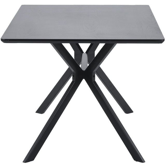 Bruno Eettafel Rechthoek Mdf Zwart 200x90 Cm van WOOOD – Luxe comfort op maat van PureWonen. Vraag naar de beste prijs.
