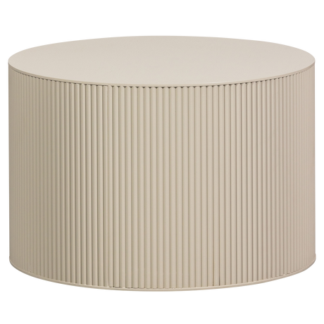Sanne Bijzettafel Rond Antique Beige van WOOOD – Luxe comfort op maat van PureWonen. Vraag naar de beste prijs.