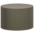 Sanne Bijzettafel Rond Militair Groen van WOOOD – Luxe comfort op maat van PureWonen. Vraag naar de beste prijs.
