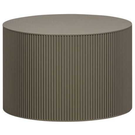 Sanne Bijzettafel Rond Militair Groen van WOOOD – Luxe comfort op maat van PureWonen. Vraag naar de beste prijs.