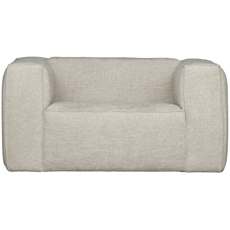 BEAN FAUTEUIL GROVE MELANGE STOF NATUREL van WOOOD – Luxe comfort op maat van PureWonen. Vraag naar de beste prijs.