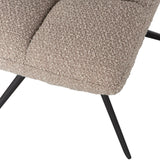 Vinny Draaistoel Boucle Zand van WOOOD – Luxe comfort op maat van PureWonen. Vraag naar de beste prijs.