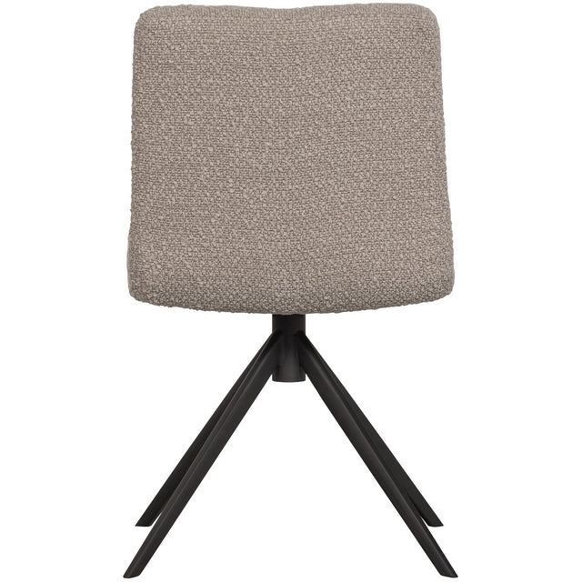 Vinny Draaistoel Boucle Zand van WOOOD – Luxe comfort op maat van PureWonen. Vraag naar de beste prijs.