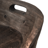 Rosalie Decoratieve Kruk/Stoel Hout Donkerbruin van WOOOD – Luxe comfort op maat van PureWonen. Vraag naar de beste prijs.