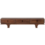 Staes Tv Meubel 3 Lades Mango Hout Walnoot van WOOOD – Luxe comfort op maat van PureWonen. Vraag naar de beste prijs.