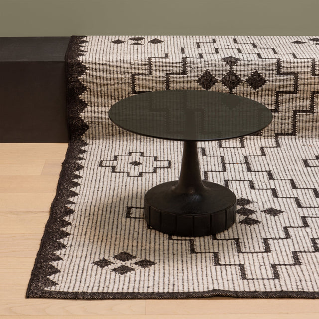 Omari Vloerkleed Wol/Jute Naturel/Zwart 160x230 Cm van WOOOD – Luxe comfort op maat van PureWonen. Vraag naar de beste prijs.