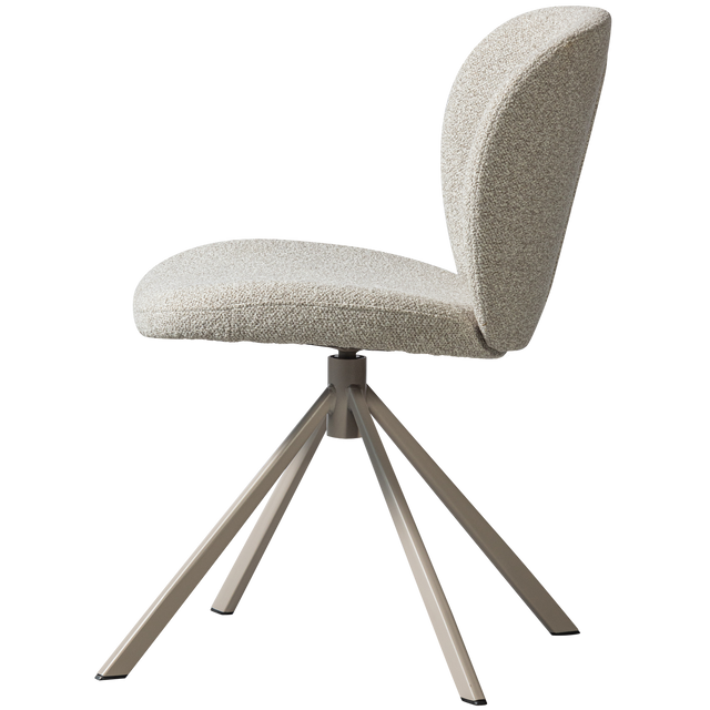 Femke Eetkamerstoel Naturel van WOOOD – Luxe comfort op maat van PureWonen. Vraag naar de beste prijs.