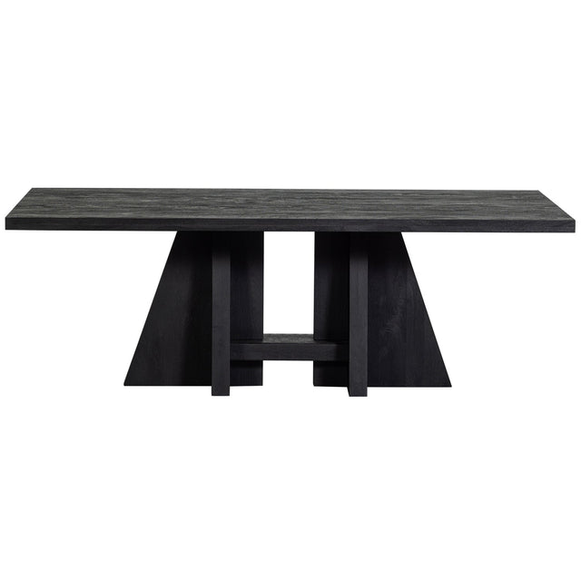 Kean Eettafel Met Middenpoot Mango Zwart 220x100 Cm van WOOOD – Luxe comfort op maat van PureWonen. Vraag naar de beste prijs.