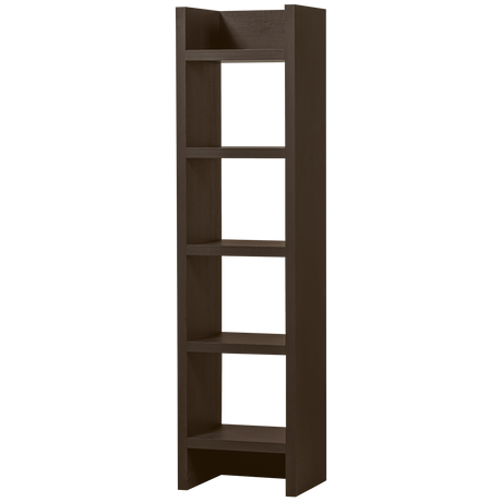 Timo Open Kast Mdf Donkerbruin 195x50x40 Cm van WOOOD – Luxe comfort op maat van PureWonen. Vraag naar de beste prijs.