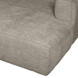 Bean Chaise Longue Rechts Grove Melange Travertin van WOOOD – Luxe comfort op maat van PureWonen. Vraag naar de beste prijs.