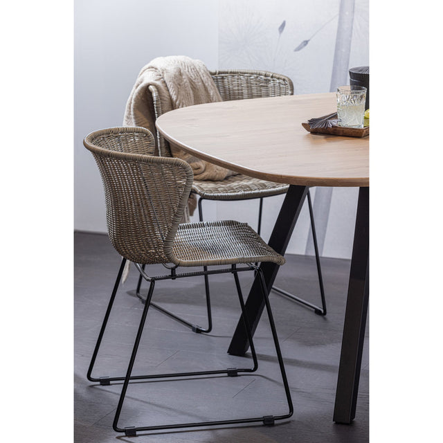 Tablo Tafelblad Eiken Naturel Organisch 130 X130 [Fsc] van WOOOD – Luxe comfort op maat van PureWonen. Vraag naar de beste prijs.