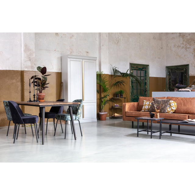 Vogue Eetkamerstoel Fluweel Poppy Grijs van BePureHome – Luxe comfort op maat van PureWonen. Vraag naar de beste prijs.