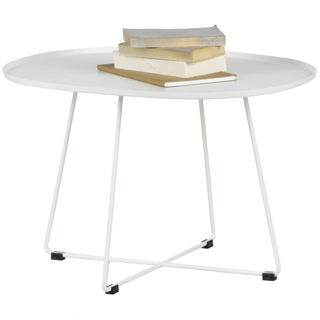 Otis Bijzettafel Buiten Extra Large Wit van WOOOD – Luxe comfort op maat van PureWonen. Vraag naar de beste prijs.