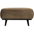 Statement Hocker Fluweel Taupe van BePureHome – Luxe comfort op maat van PureWonen. Vraag naar de beste prijs.
