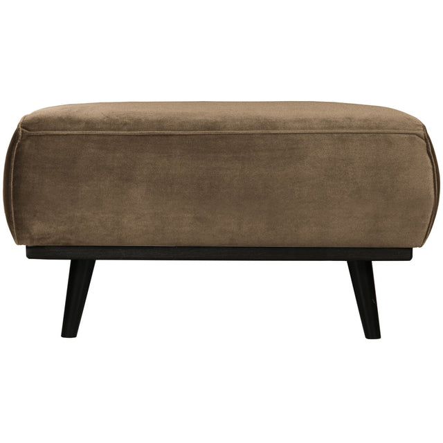Statement Hocker Fluweel Taupe van BePureHome – Luxe comfort op maat van PureWonen. Vraag naar de beste prijs.