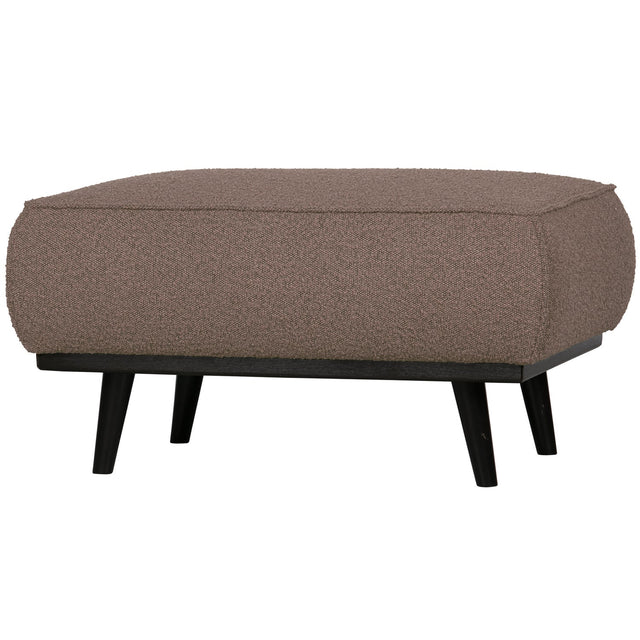 Statement Hocker Boucle Nougat van BePureHome – Luxe comfort op maat van PureWonen. Vraag naar de beste prijs.