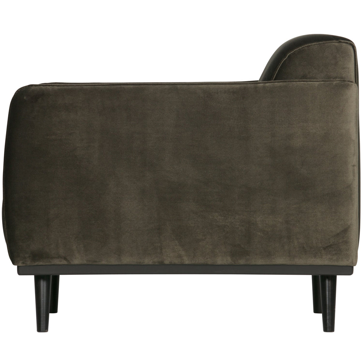 Statement Fauteuil Met Arm Fluweel Warm Groen