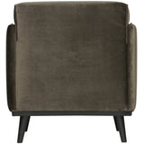 Statement Fauteuil Met Arm Fluweel Warm Groen van BePureHome – Luxe comfort op maat van PureWonen. Vraag naar de beste prijs.
