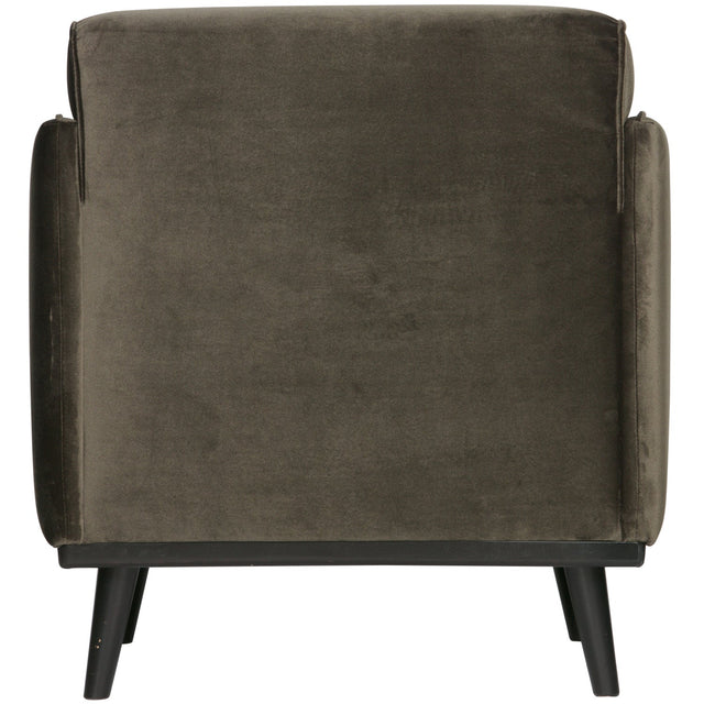Statement Fauteuil Met Arm Fluweel Warm Groen van BePureHome – Luxe comfort op maat van PureWonen. Vraag naar de beste prijs.
