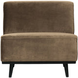 Statement 1 Zits Element Fluweel Taupe van BePureHome – Luxe comfort op maat van PureWonen. Vraag naar de beste prijs.