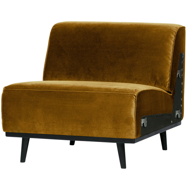 Statement 1 Zits Element Fluweel Honinggeel van BePureHome – Luxe comfort op maat van PureWonen. Vraag naar de beste prijs.
