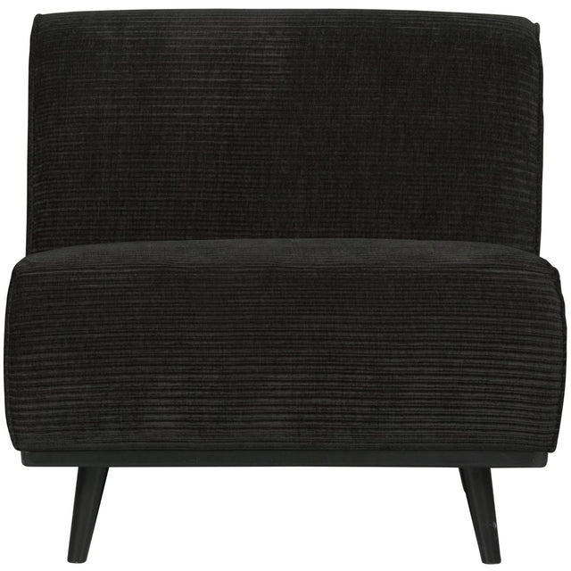 Statement 1 Zits Element Brede Platte Rib Graphite van BePureHome – Luxe comfort op maat van PureWonen. Vraag naar de beste prijs.