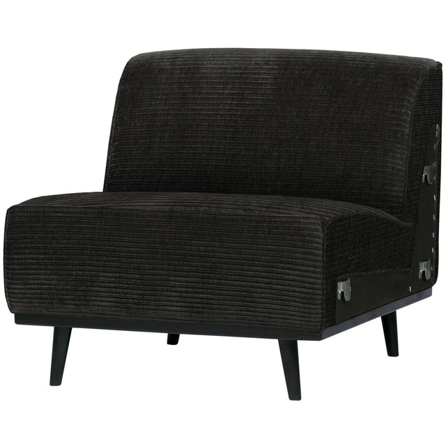 Statement 1 Zits Element Brede Platte Rib Graphite van BePureHome – Luxe comfort op maat van PureWonen. Vraag naar de beste prijs.
