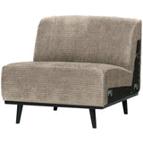 Statement 1 Zits Element Brede Platte Rib Clay van BePureHome – Luxe comfort op maat van PureWonen. Vraag naar de beste prijs.