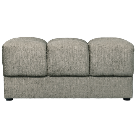 Second Date Hocker Structure Velvet Frost van WOOOD – Luxe comfort op maat van PureWonen. Vraag naar de beste prijs.