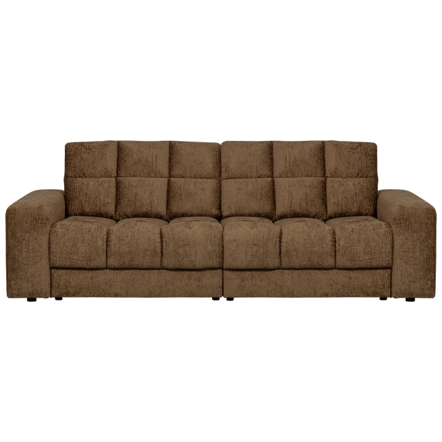 Second Date 2 Zits Bank Structure Velvet Brass van WOOOD – Luxe comfort op maat van PureWonen. Vraag naar de beste prijs.