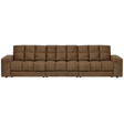 Second Date 3 Zits Bank Structure Velvet Brass van WOOOD – Luxe comfort op maat van PureWonen. Vraag naar de beste prijs.